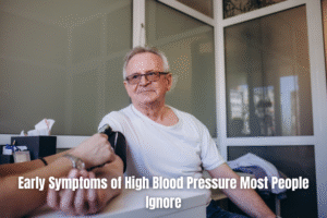 Early Symptoms of High Blood Pressure Most People Ignore