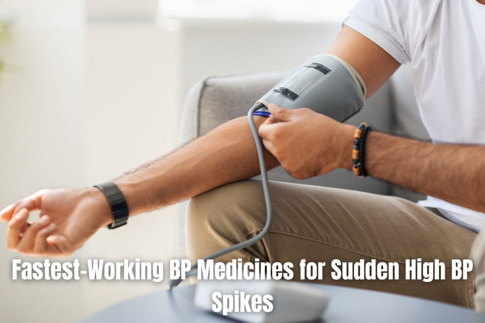 Fastest-Working BP Medicines for Sudden High BP Spikes